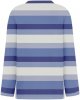 Cute Tops for Women Fall V Neck Tees for Women Fashion Casual Basic Tee Striped Print Loose Soft Regular Top