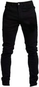 Men Slim Zipper Denim Jeans Pants Frayed Pants Distressed Rip Trousers Jeans for Men Stretch fit Mens Jeans Regular