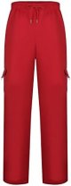 Mens Hip Hop Pants Casual Solid Color Track Cuff Lace Up Workout Pants with Pocket Elastic Pants for Men Trouser